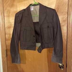 VINTAGE 1940’s French Army Surplus - Men’s size M